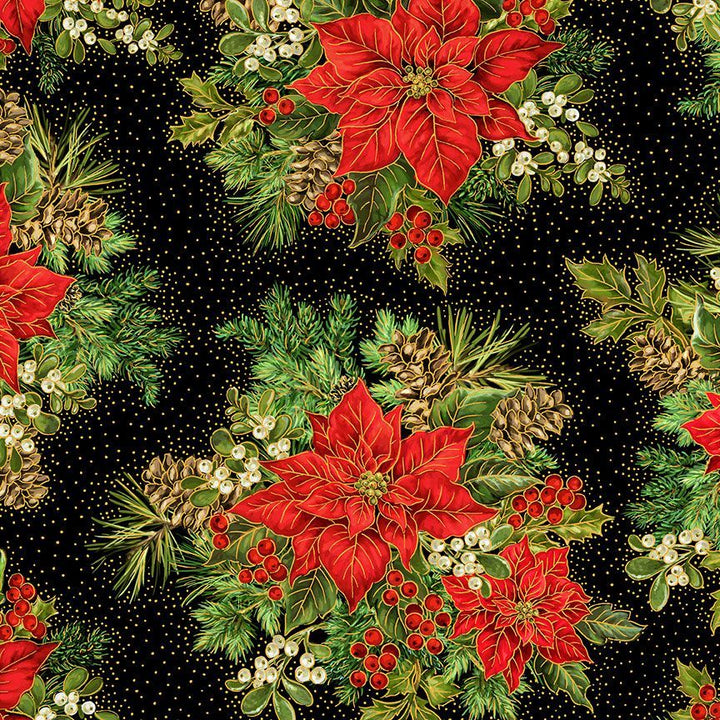 Poinsettia Greta Dress