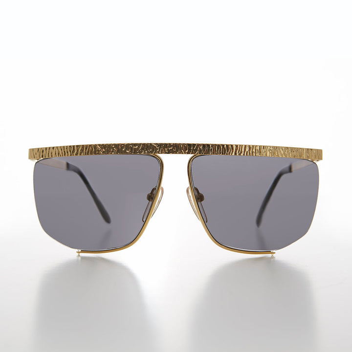 Gold Hip Hop Vintage Sunglasses - Drake