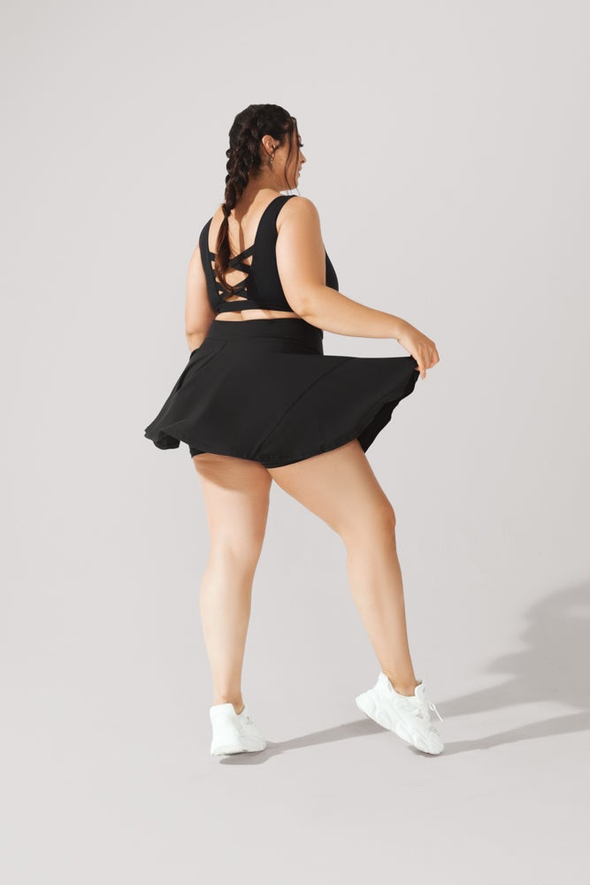 Twirl Skort - Black