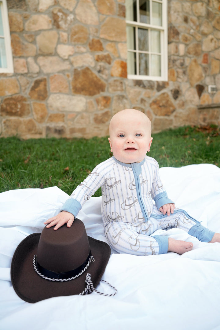 Western Blues Striped - Bamboo Sleeper