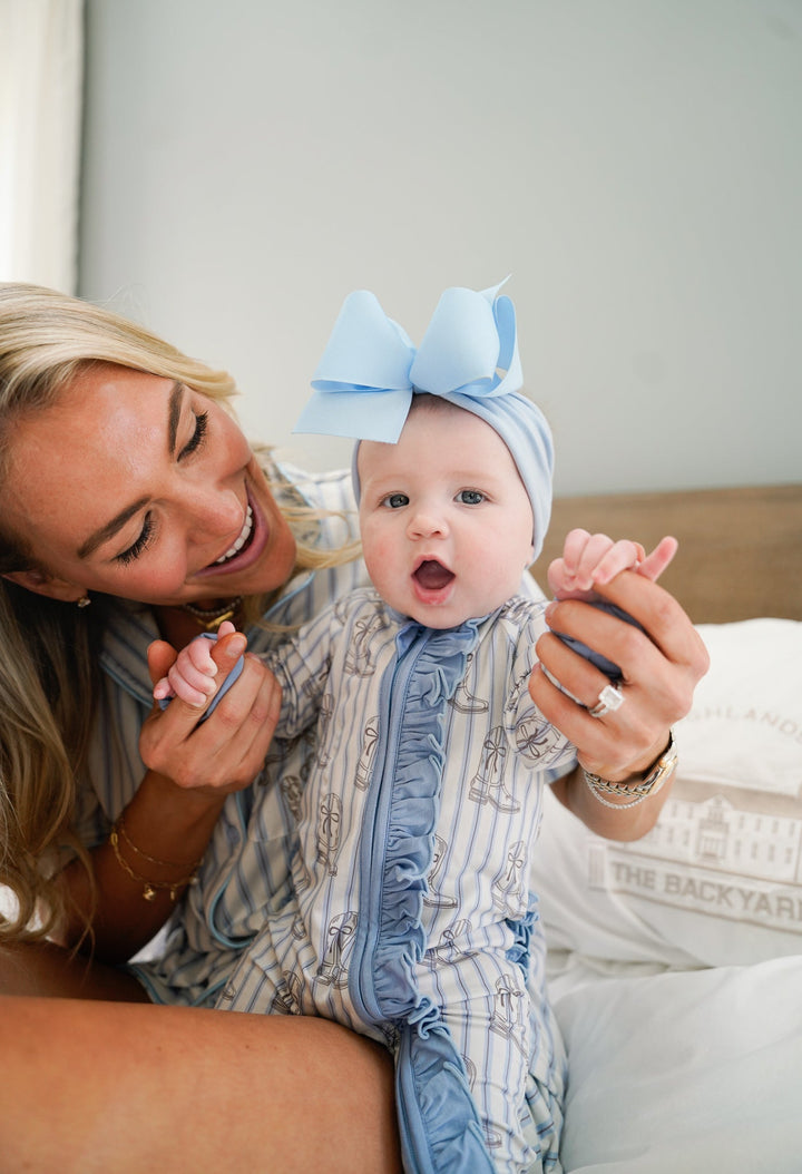 Western Blues Striped - Bamboo Sleeper