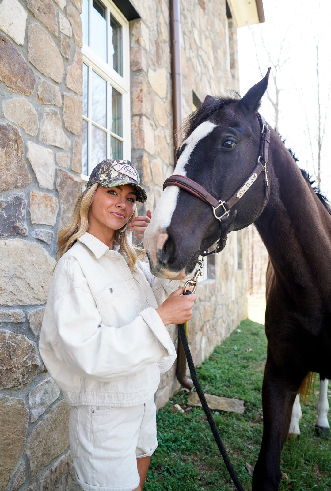 Take me to Texas - Camo Vintage Trucker Hat