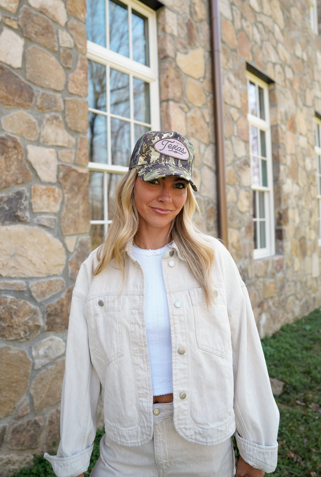 Take me to Texas - Camo Vintage Trucker Hat