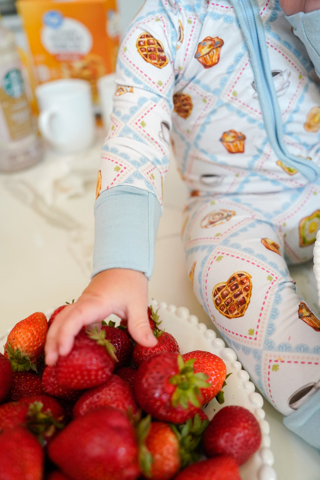 Blue Breakfast - Bamboo Sleeper