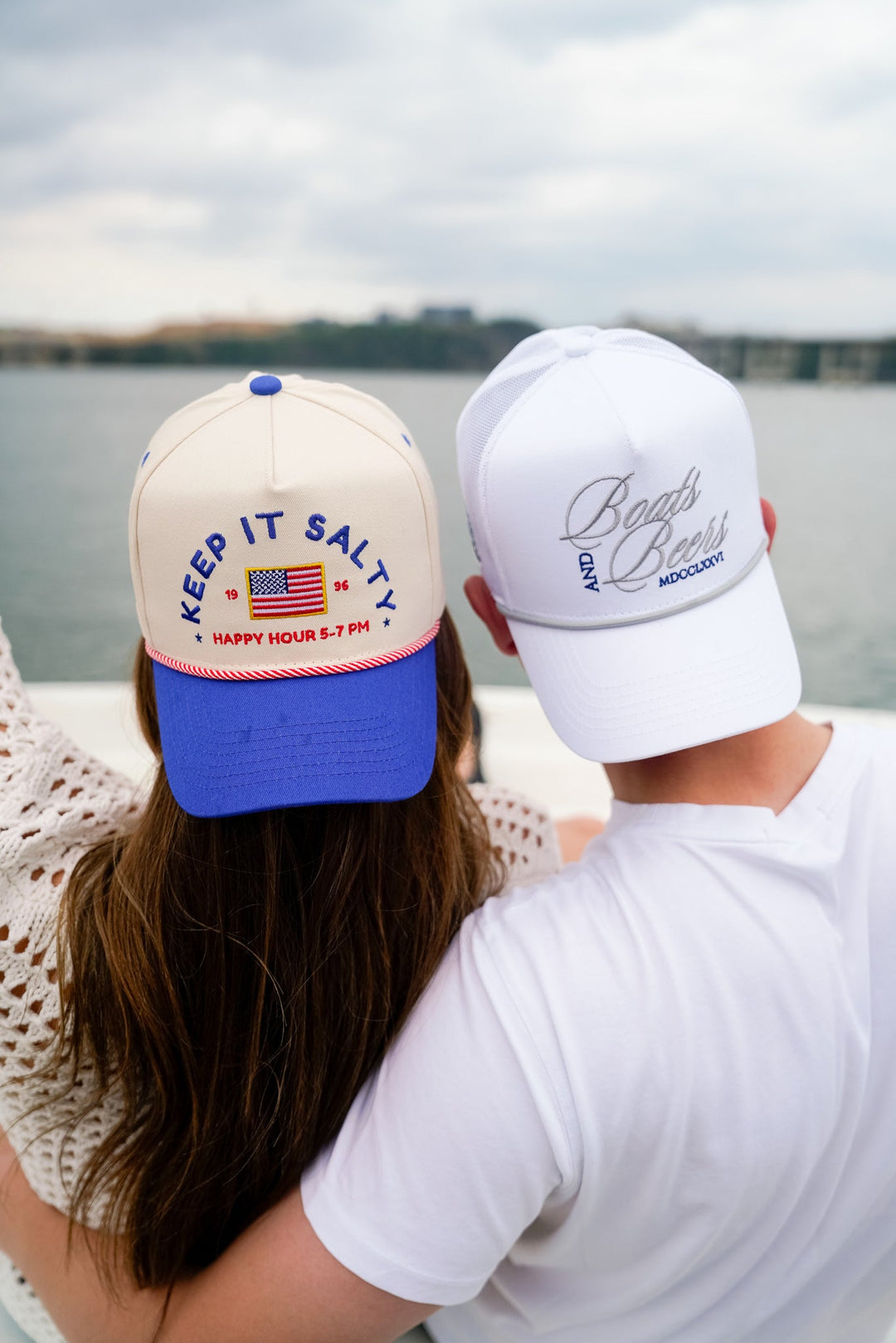 Keep it Salty - Royal Blue Vintage Trucker Hat