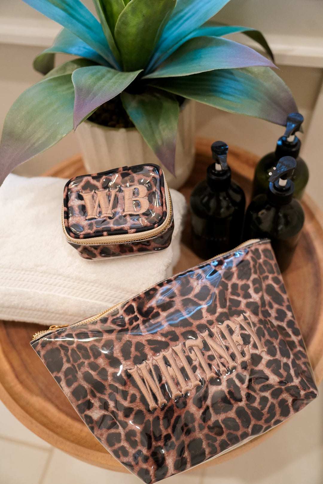 Leopard - Clear Coat Bag | Customizable
