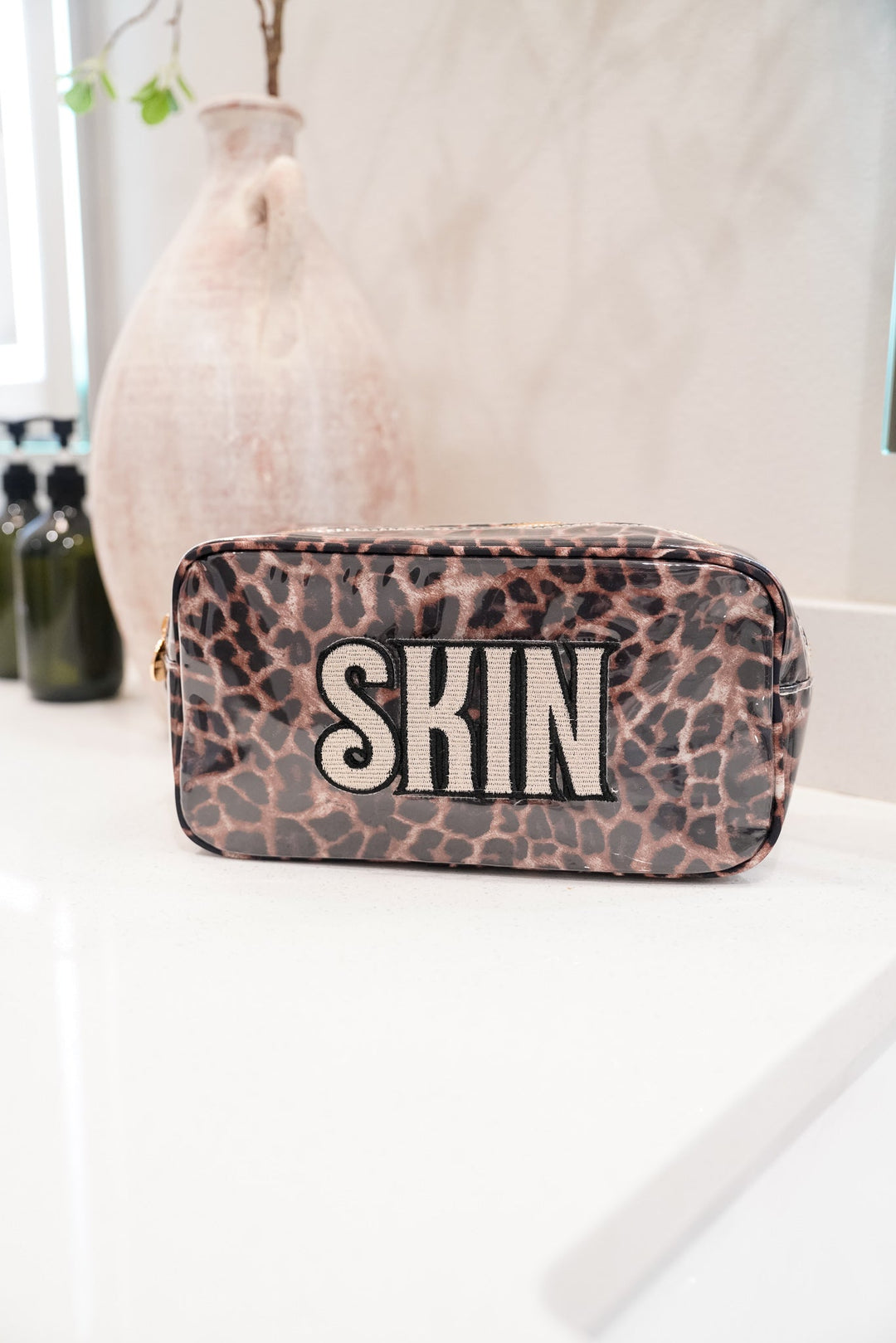 Skin - Leopard Clear Coat Large Bag - PREORDER
