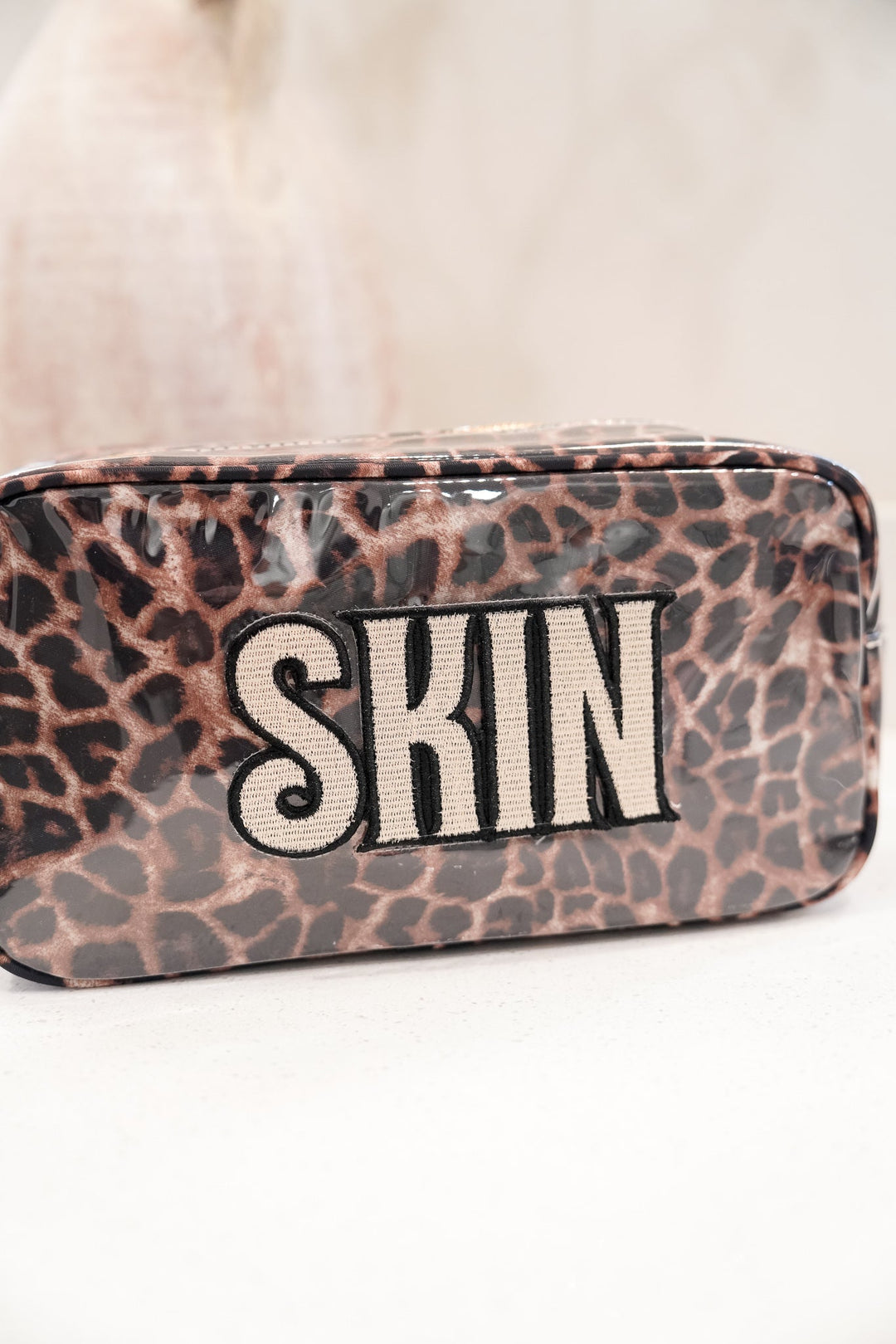 Skin - Leopard Clear Coat Large Bag - PREORDER
