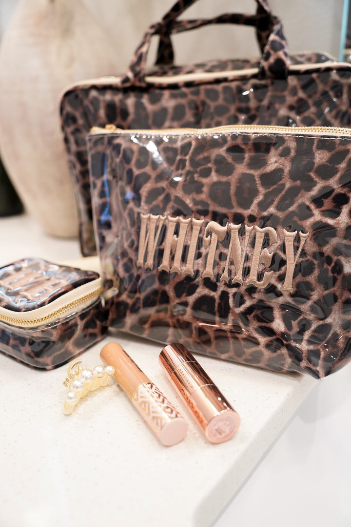 Leopard - Clear Coat Bag | Customizable