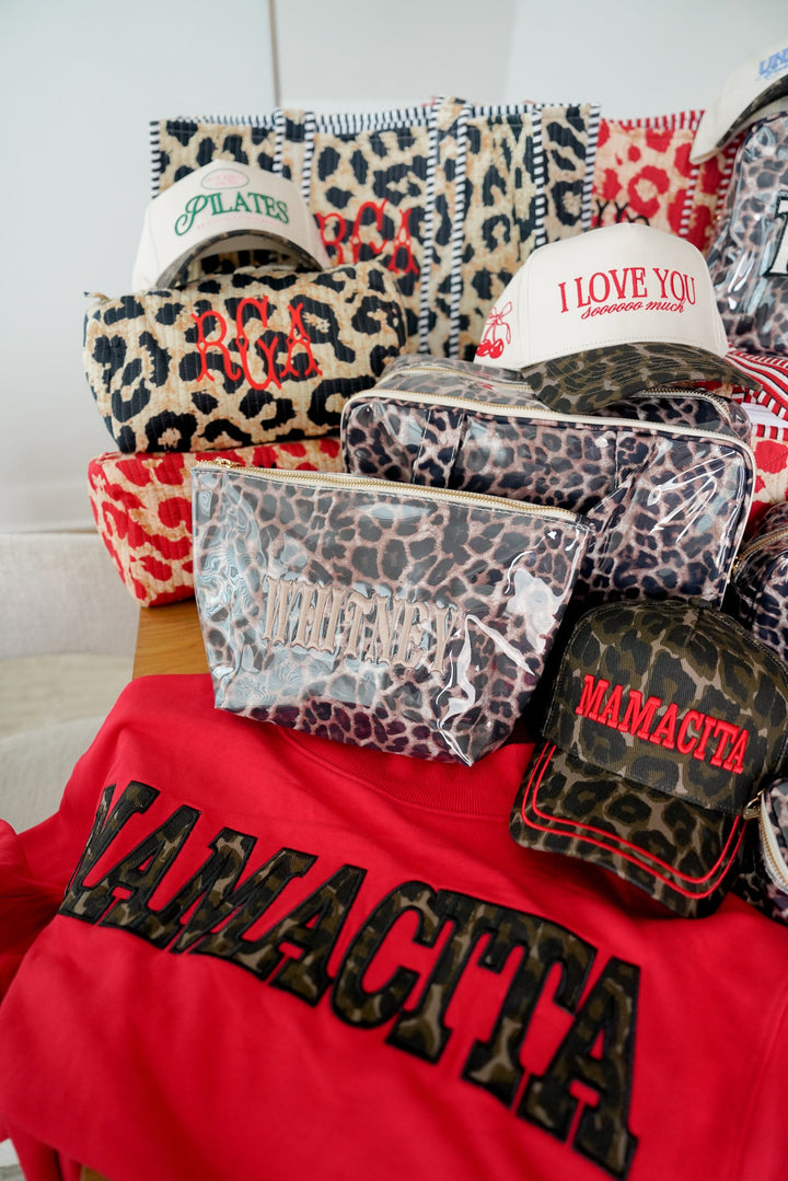 Quilted Block-Print - Leopard Collection | Customizable