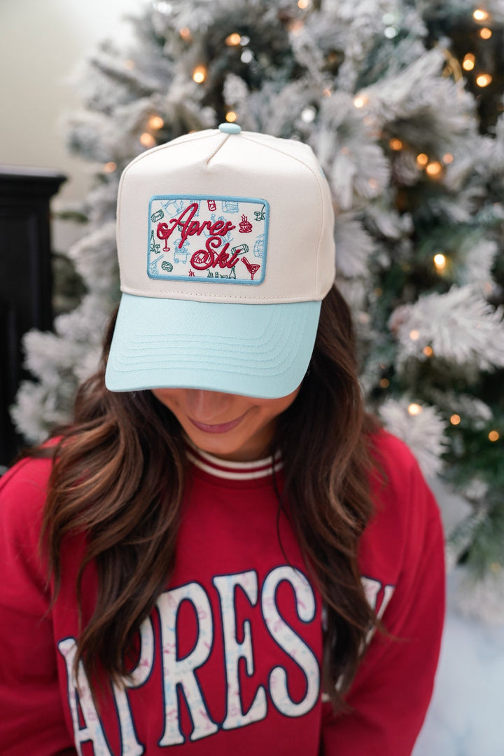 Apres Ski - Baby Blue Vintage Trucker Hat