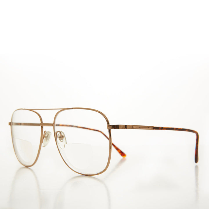 Square Bifocal Aviator Glasses - Dunham