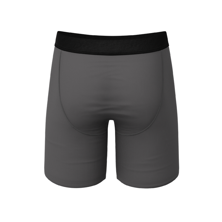 The David's Goliath | Marble Statue Long Leg Ball Hammock® Pouch Underwear With Fly