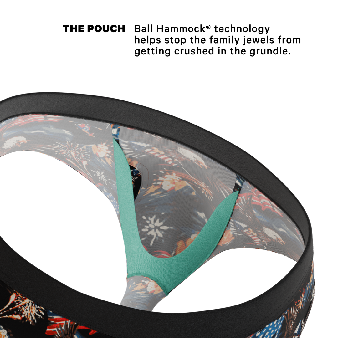 The Declaration | Americana Eagles Ball Hammock® Pouch Underwear Briefs