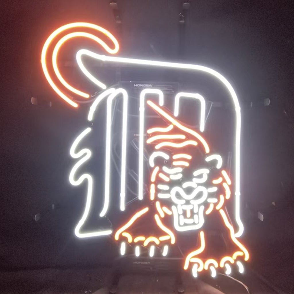 Detroit Tigers Neon Signs Light