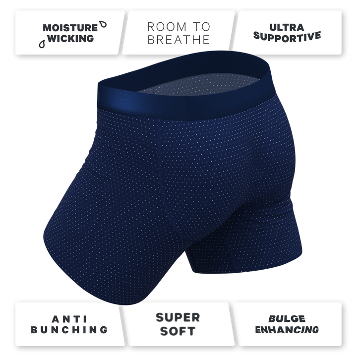 The Dot Your Thighs | Micro Dots Ball Hammock® Pouch Underwear With Fly