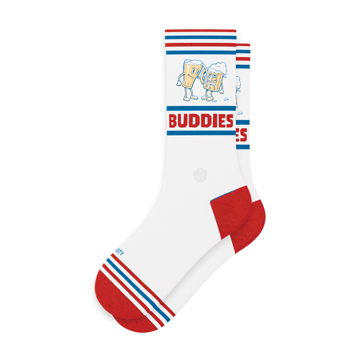 The Drinking Buddies | Beer Heel Hammock™ Crew Socks
