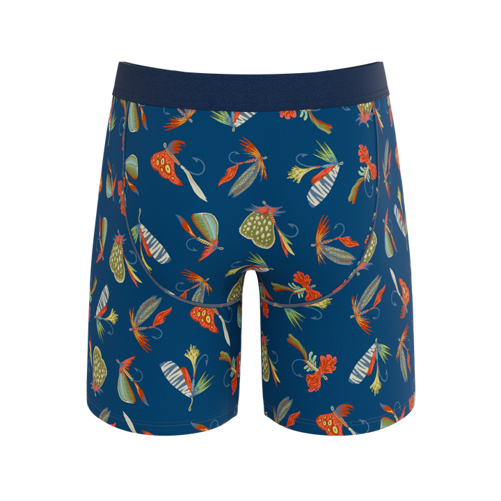 The Dry Fly | Fly Fishing Long Leg Ball Hammock® Pouch Underwear With Fly