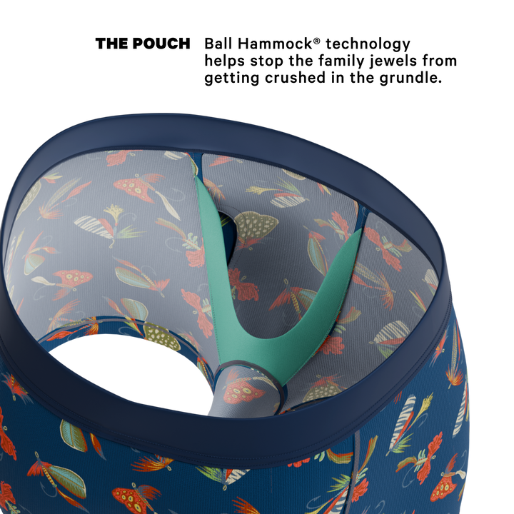 The Dry Fly | Fly Fishing Ball Hammock® Pouch Trunks Underwear