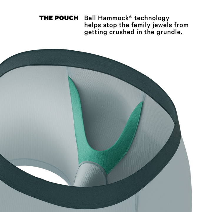 The Dry Ice | Muted Steel Blue Ball Hammock® Pouch Underwear