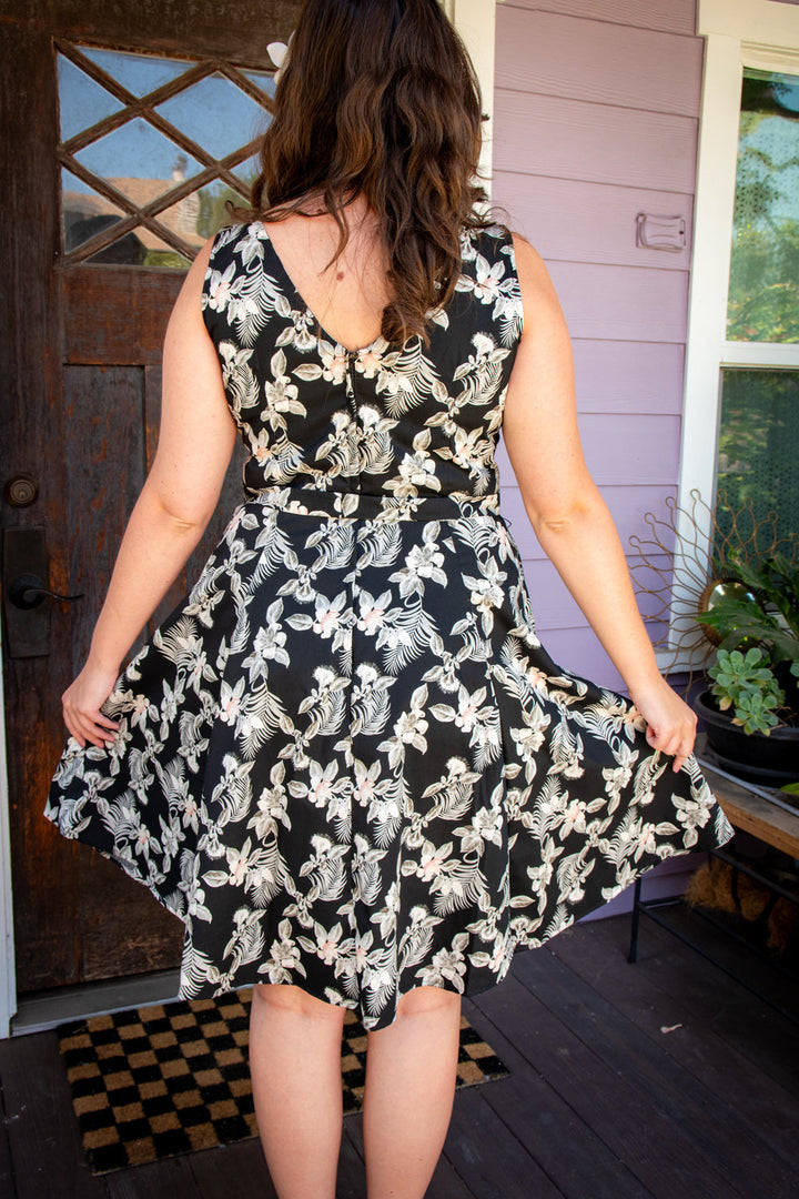 Marie Dress - Passion Flower