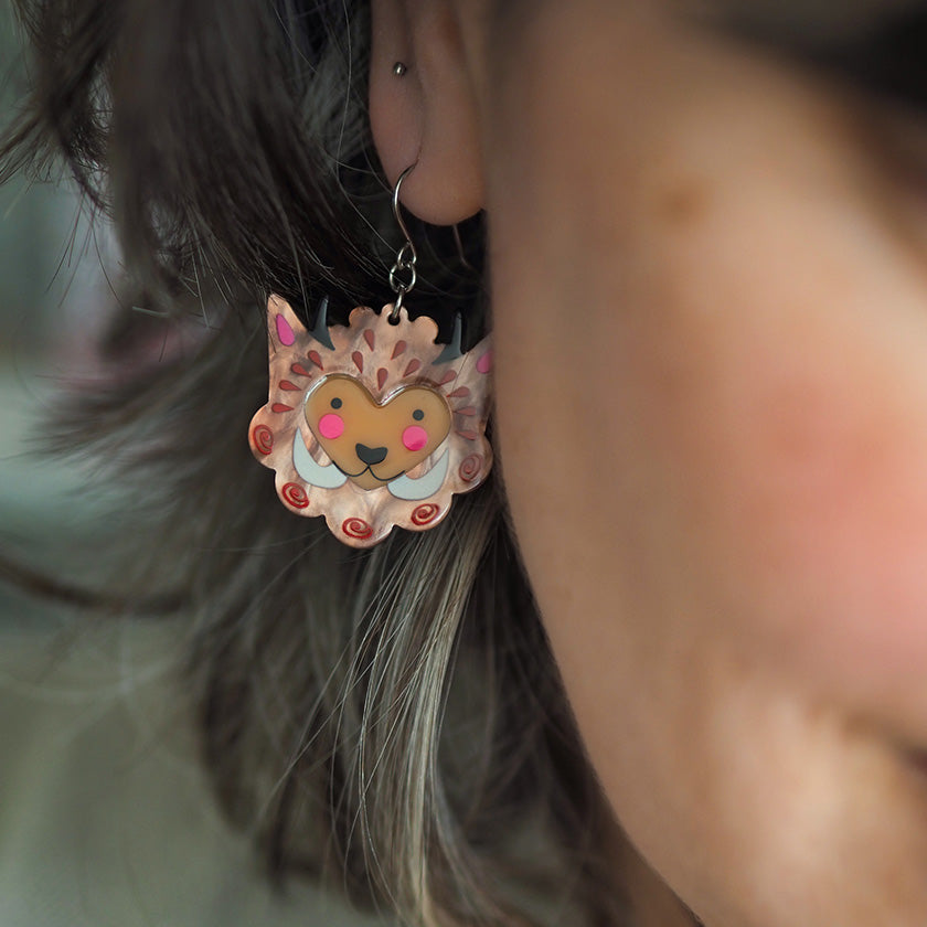 The Last Petal Drop Earrings by Erstwilder x Pete Cromer