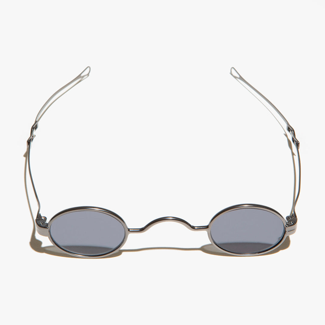 Tiny Oval Spectacle Sunglass with Sliding Temples - Eli