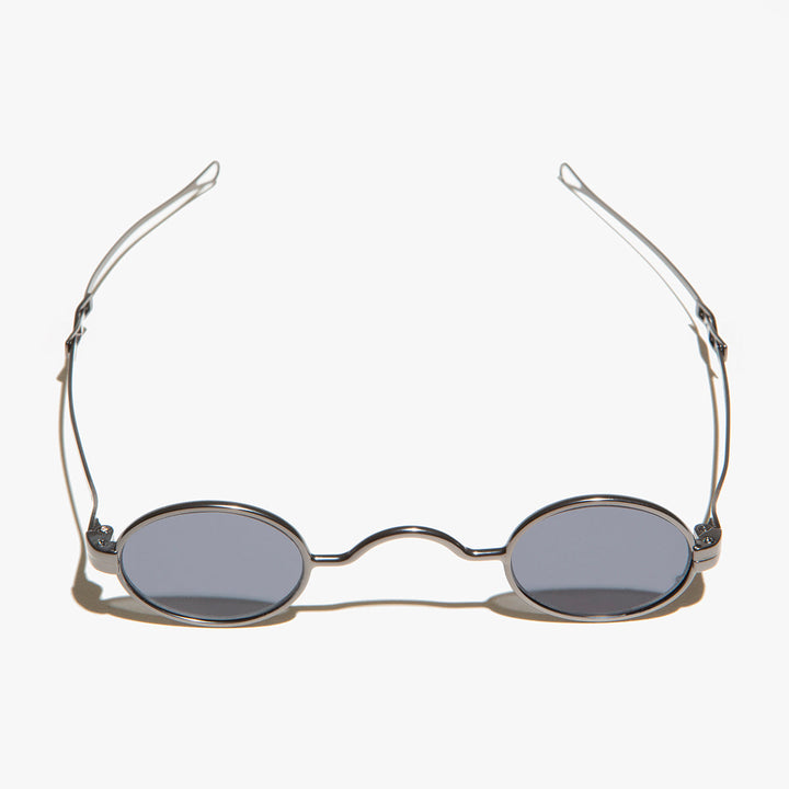 Tiny Oval Spectacle Sunglass with Sliding Temples - Eli