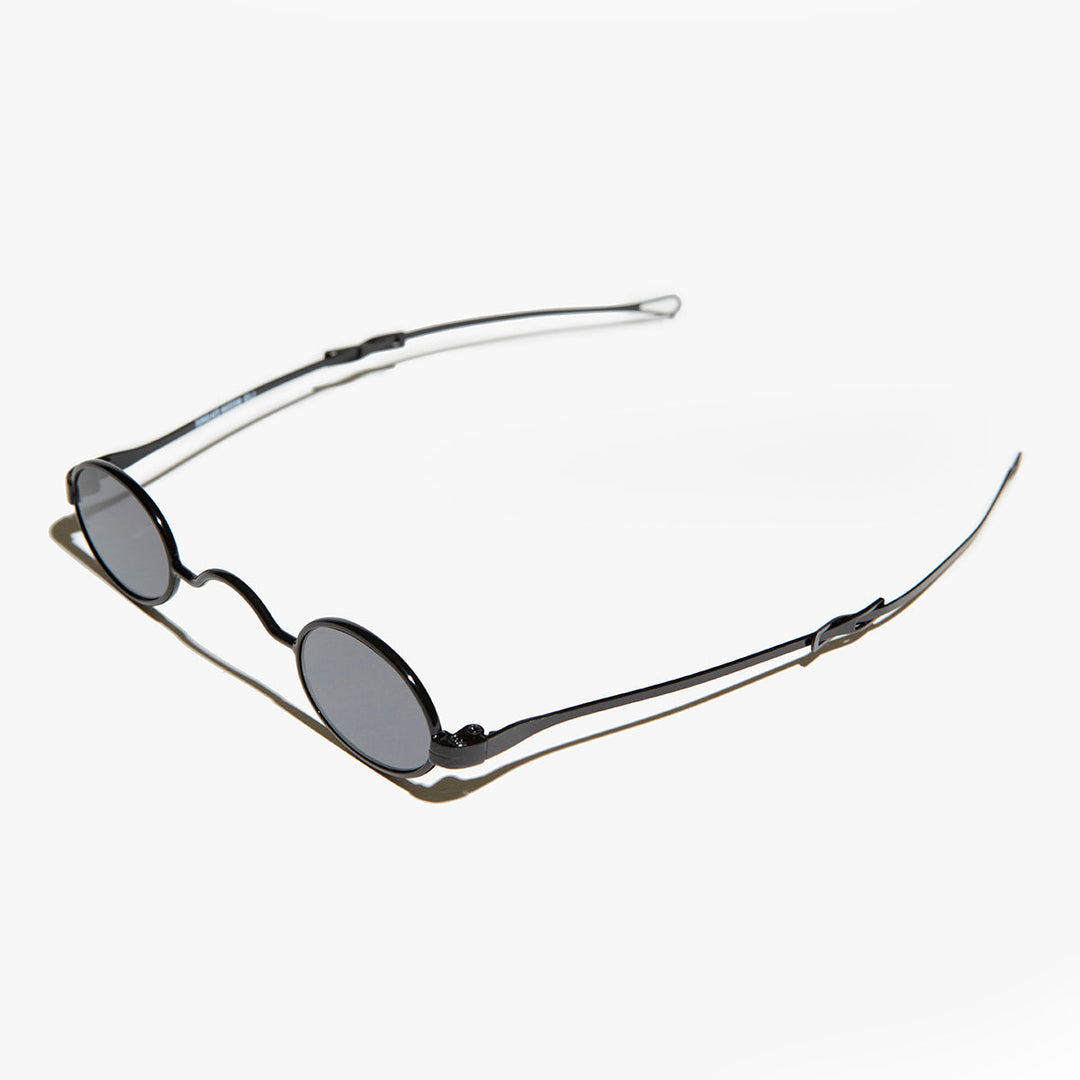 Tiny Oval Spectacle Sunglass with Sliding Temples - Eli