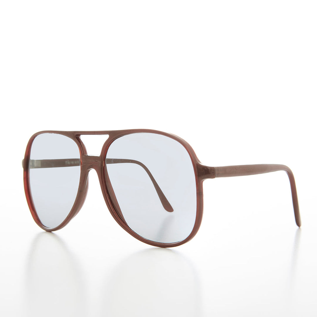 80s Transition Lens Large Aviator Vintage Sunglass - Emilio