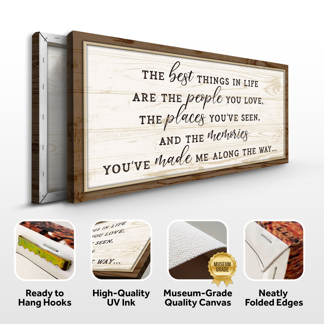 The Best Things In Life Sign VI