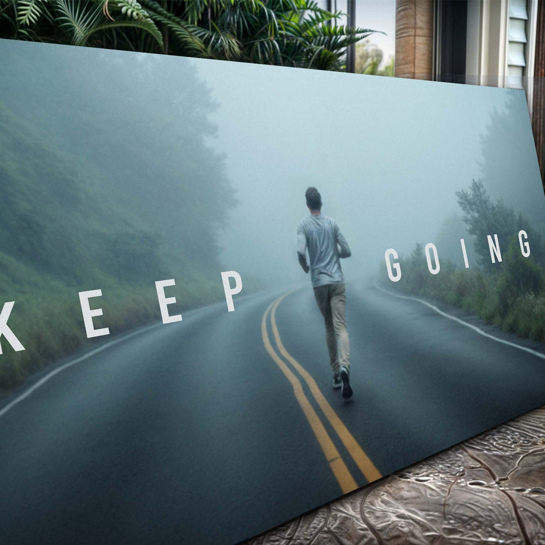 Keep Going Motivational Wall Sign