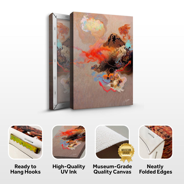 Canvas Print: "Ethereal Unfolding"