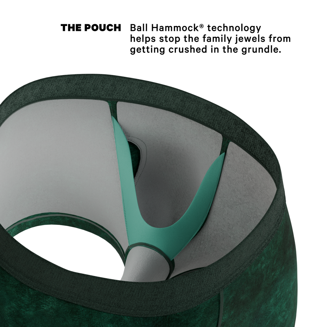 The Extravagance | Dark Green Velvet Trunk Underwear