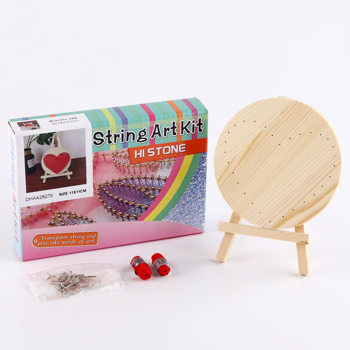 String Art DIY Kit - Hearth. Wizardi Craft Kit F07-M12-1-DHAA28276