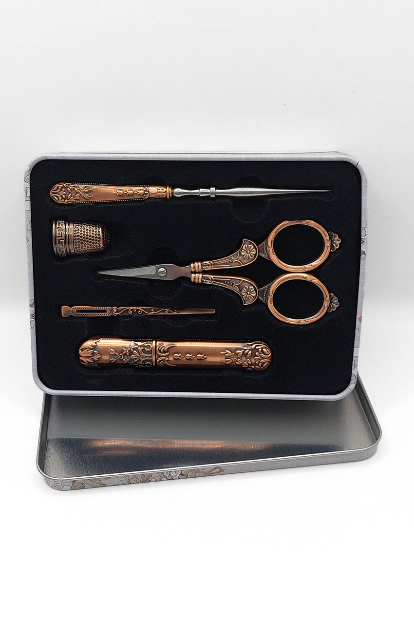 Craft Scissors for Felting & Embroidery Wizardi F07-M13-4-copper