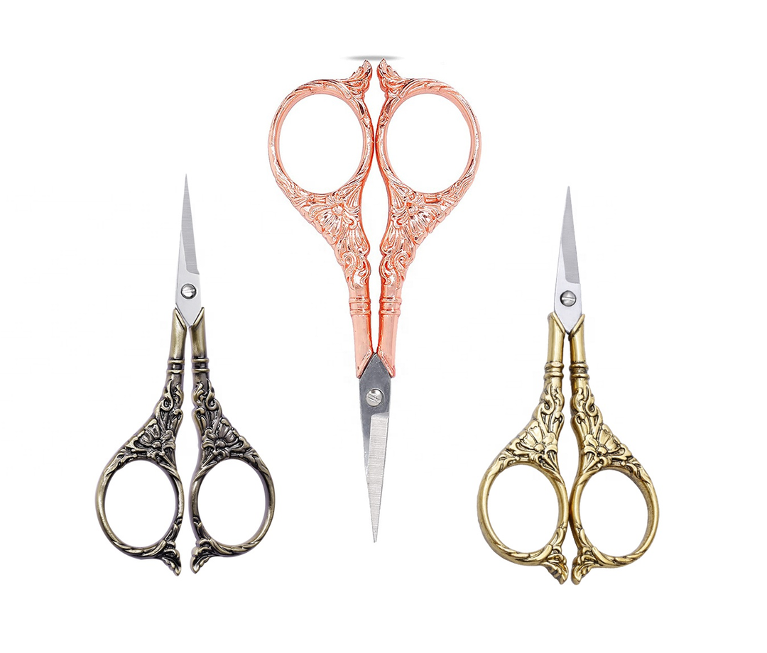 Craft Scissors for Felting & Embroidery Wizardi F07-M13-8-gold