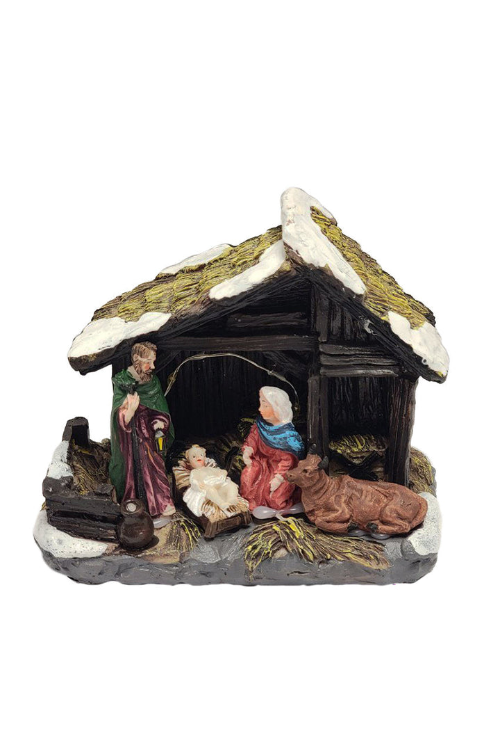 Nativity Scene Christmas Village Miniature by Wizardi F07-N1-16-2338