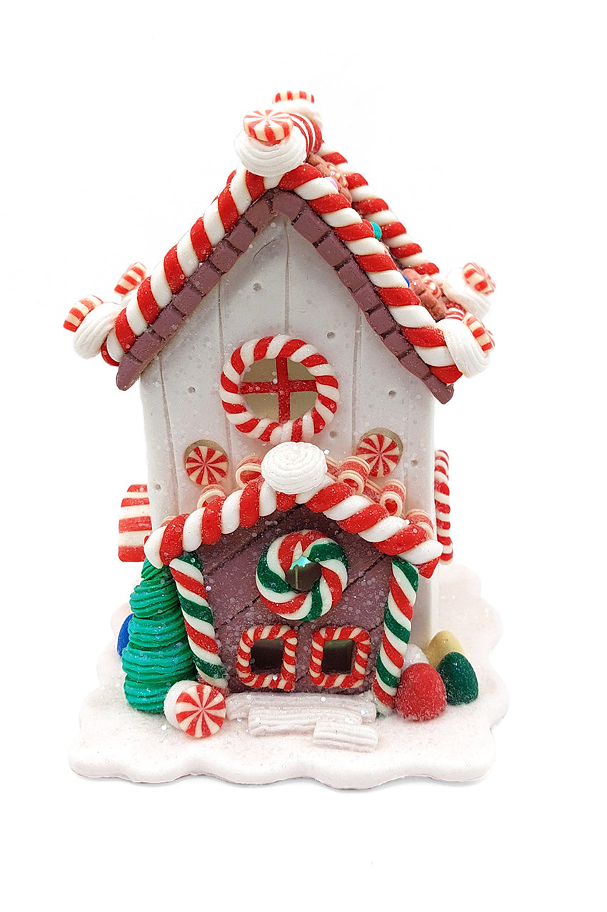 Christmas Gingerbread House. Wizardi Festive Decoration F07-N2-20-HA020C