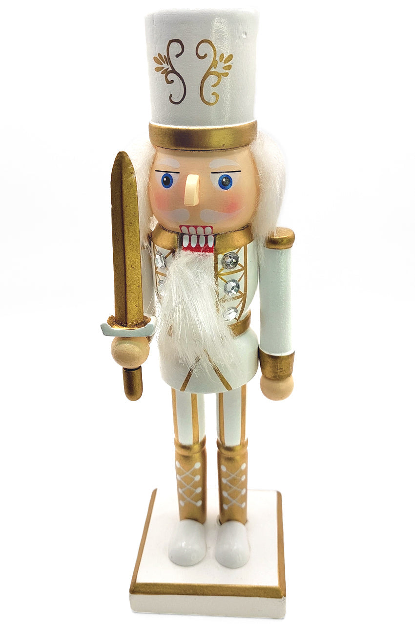 Wooden Golden Guard Nutcracker Wizardi F07M6-14A