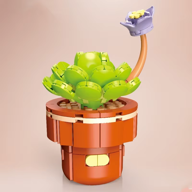 Plant Building Brick Kit - Pinguicula by Wizardi F07N11-27-23(113)