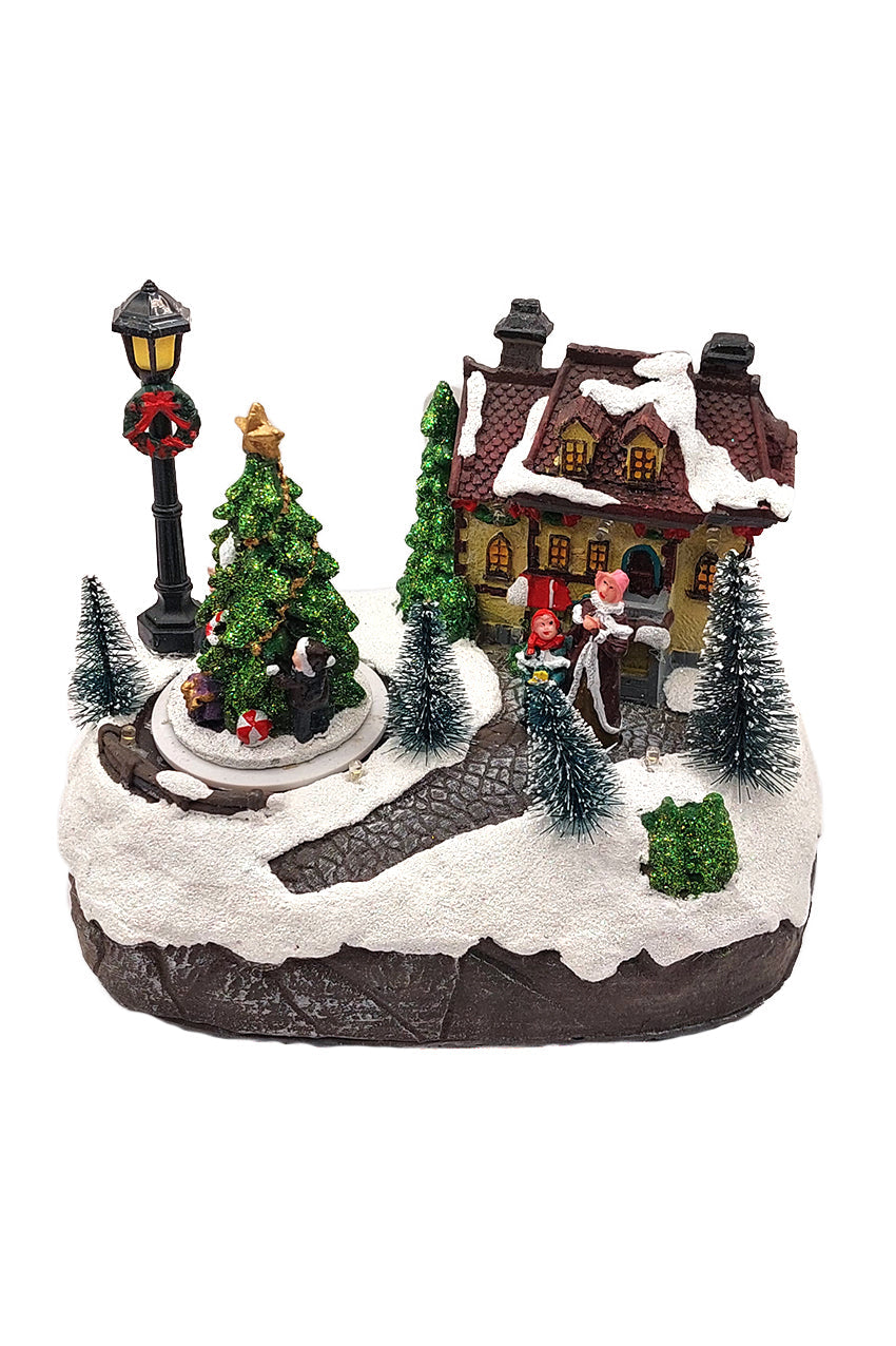 Cottage Christmas Village Miniature by Wizardi F07N5-7