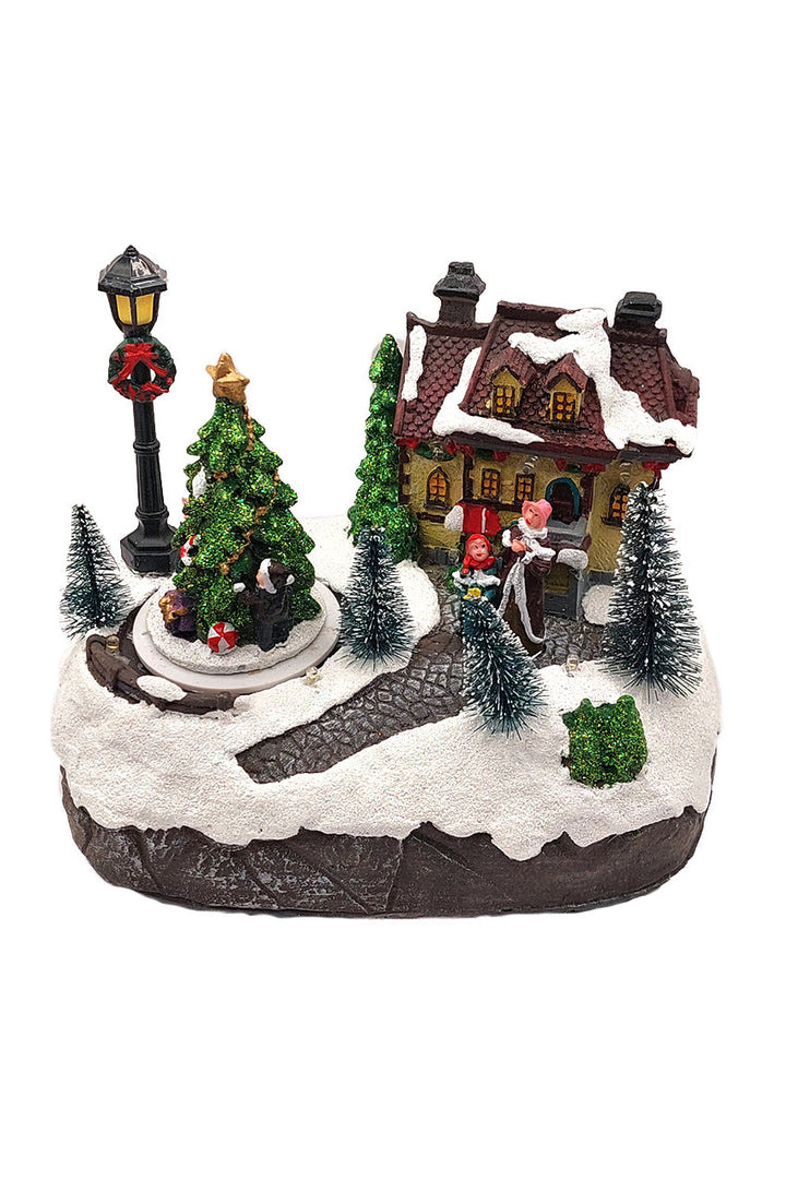 Cottage Christmas Village Miniature by Wizardi F07N5-7