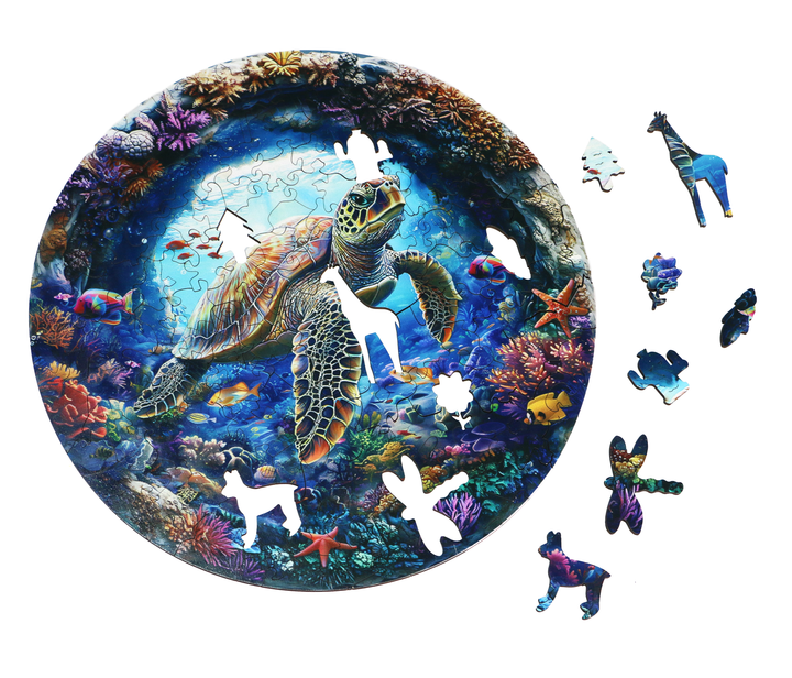 Bright Bird - Jigsaw Wooden Puzzle by Wizardi F07N9-3