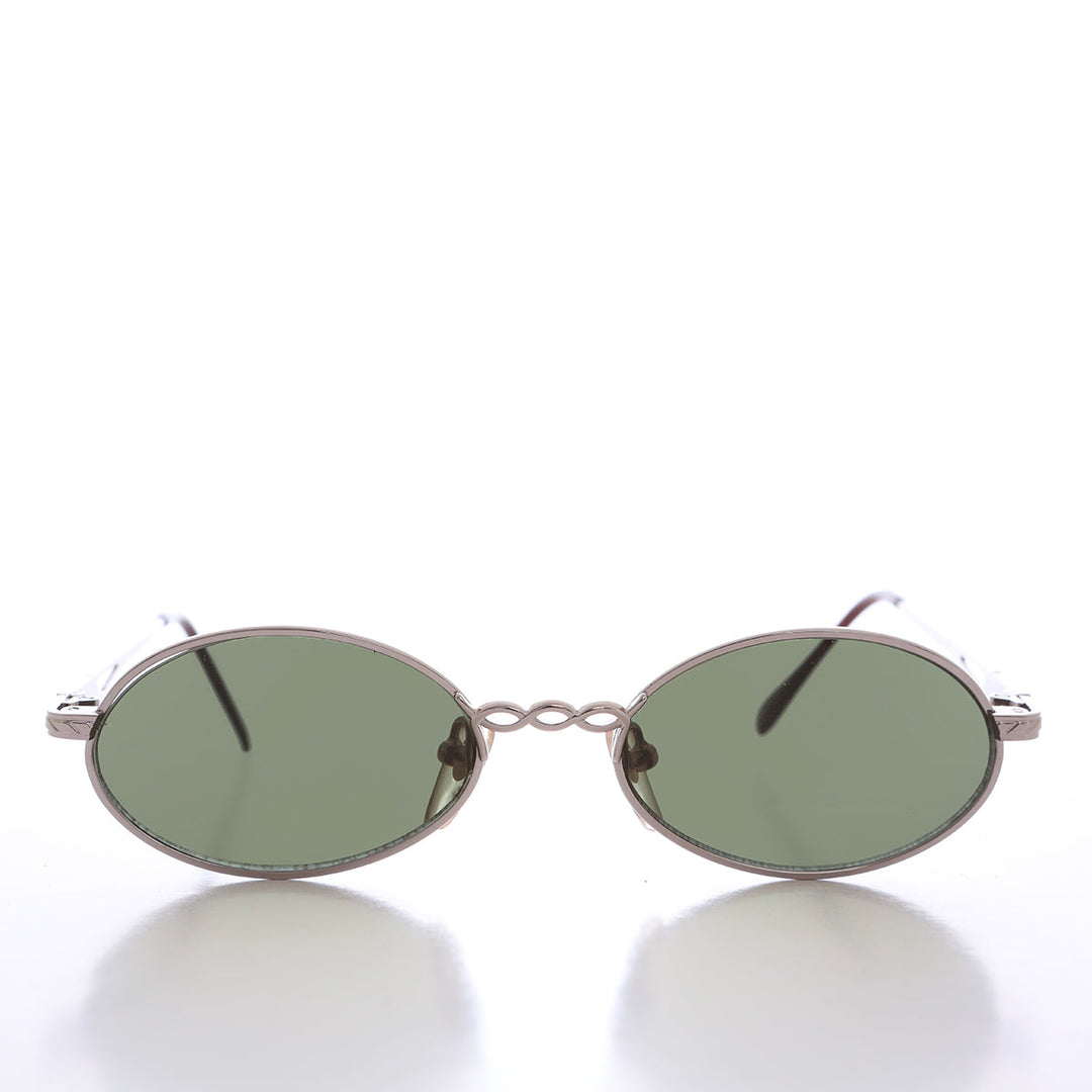 90s Fancy Oval Sunglasses - Fairburn