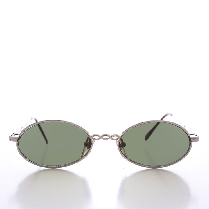 90s Fancy Oval Sunglasses - Fairburn