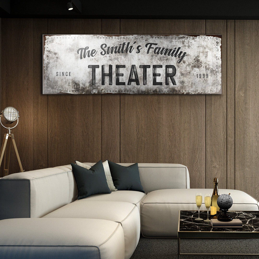 Family Theater Sign