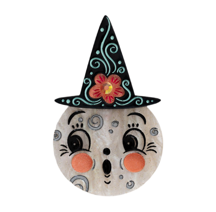 Bloomin' Luna Witch Brooch by Johanna Parker x Lipstick & Chrome