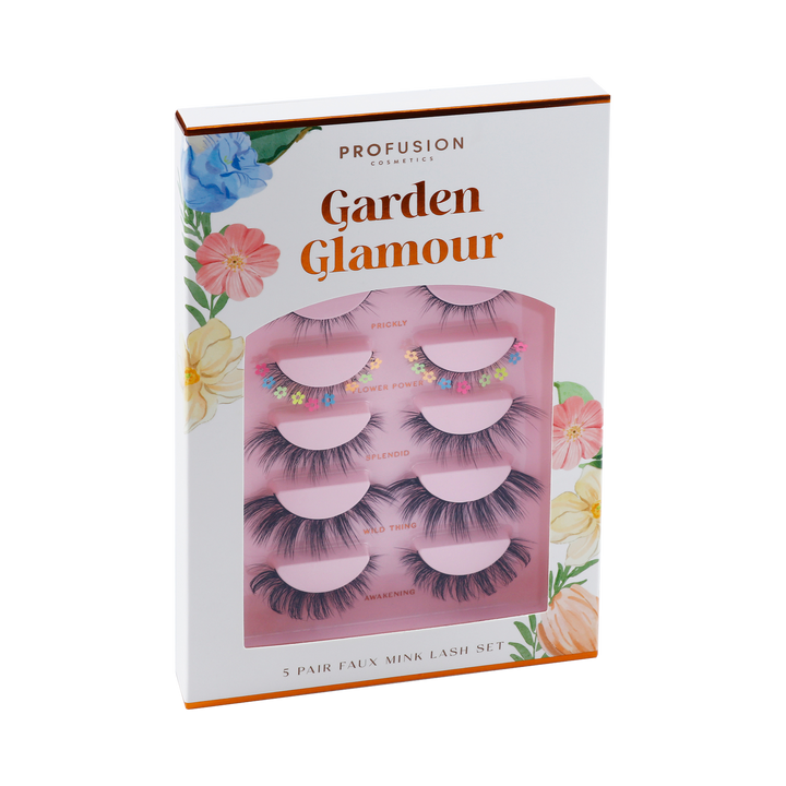 Petal Perfect | Garden Glamour 5 Pairs Faux Mink Lash Set