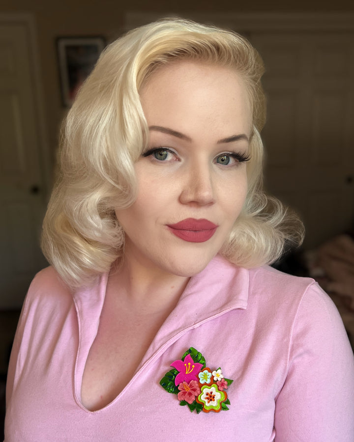 Floral Fantasy Brooch by Miss Fluff x Lipstick & Chrome